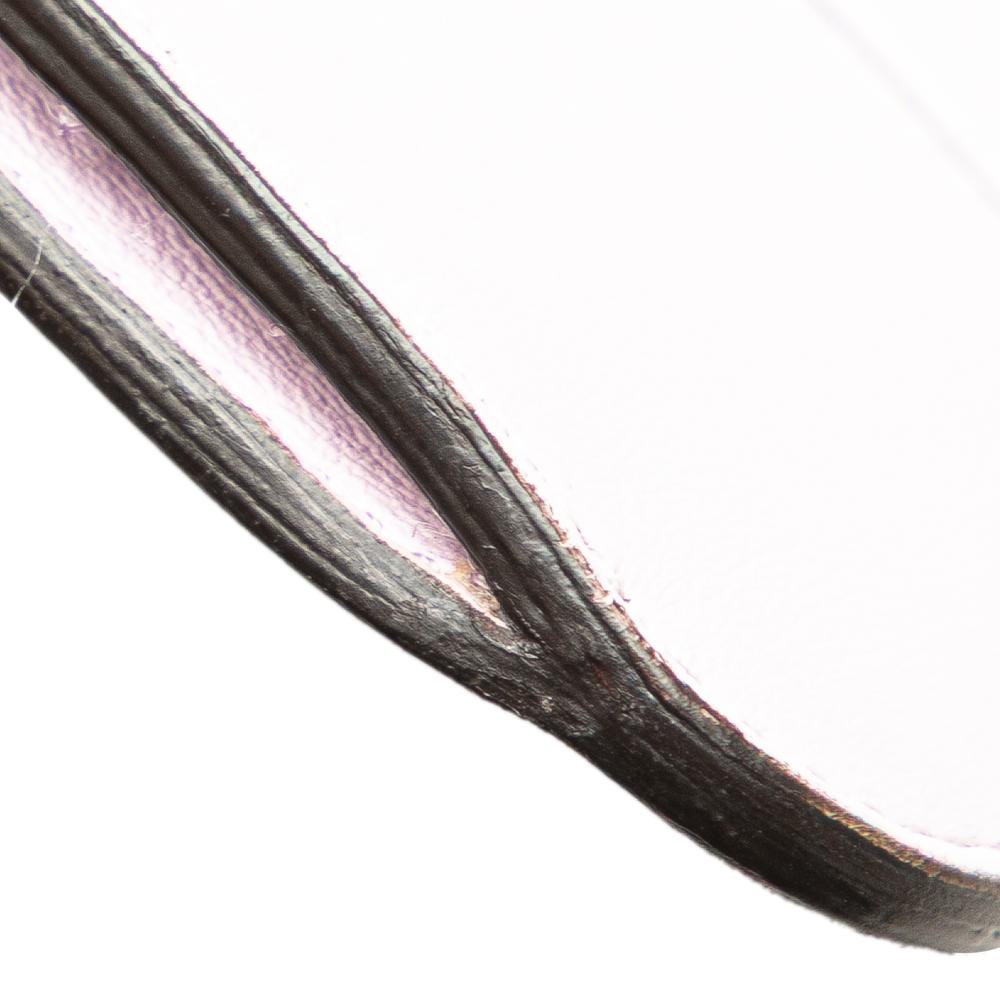 Fendi B Fendi Pink Light Pink Calf Leather Peek-a-Phone Pouch Crossbody Italy