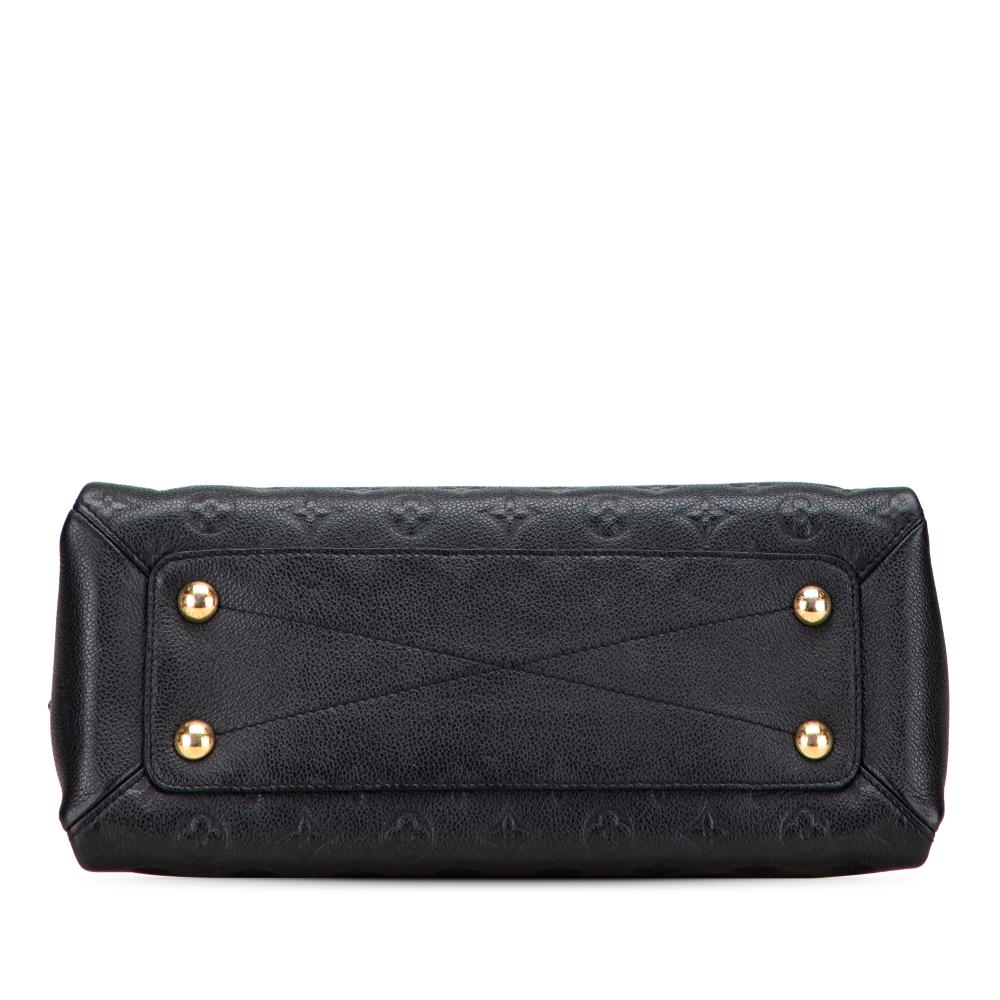 Louis Vuitton B Louis Vuitton Black Monogram Empreinte Leather Vosges MM France