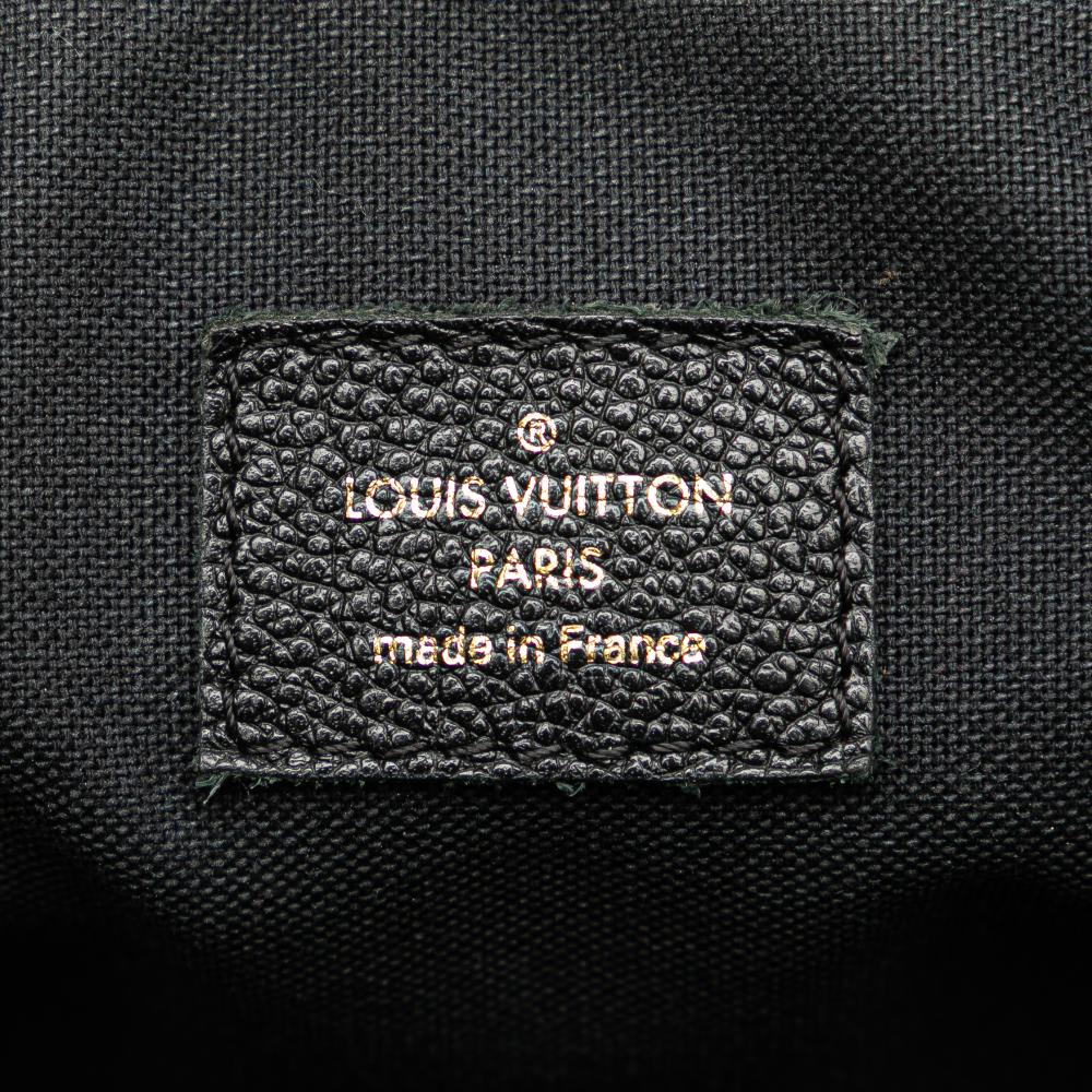 Louis Vuitton B Louis Vuitton Black Monogram Empreinte Leather Vosges MM France