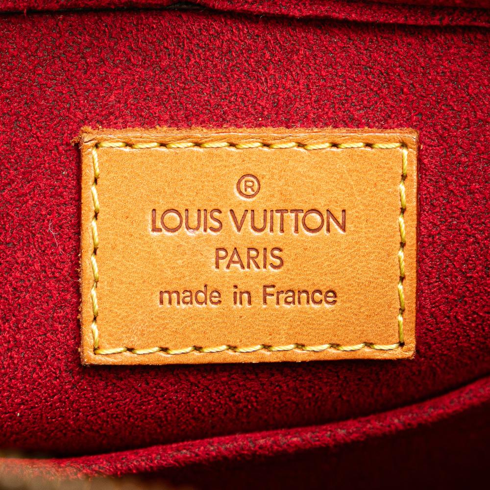 Louis Vuitton B Louis Vuitton Brown Monogram Canvas Fabric Monogram Viva Cite GM France