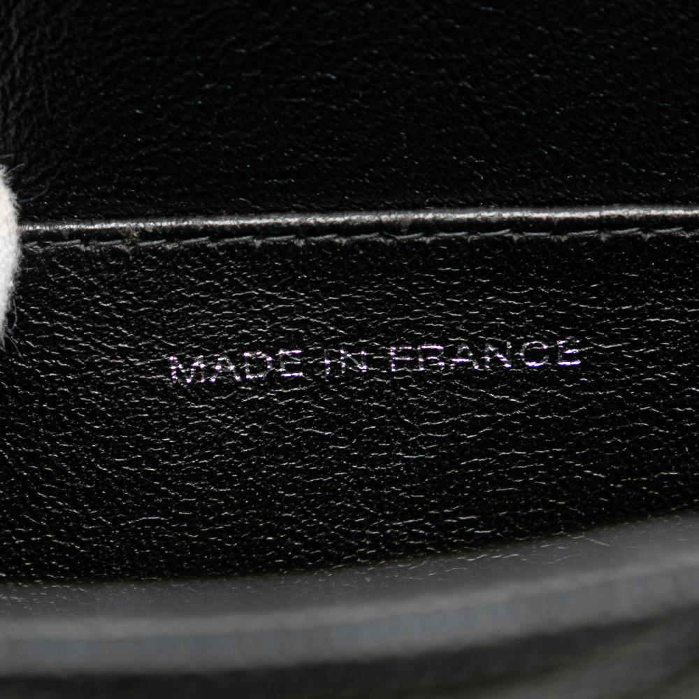 Chanel B Chanel Black Caviar Leather Leather Caviar Medallion Tote France