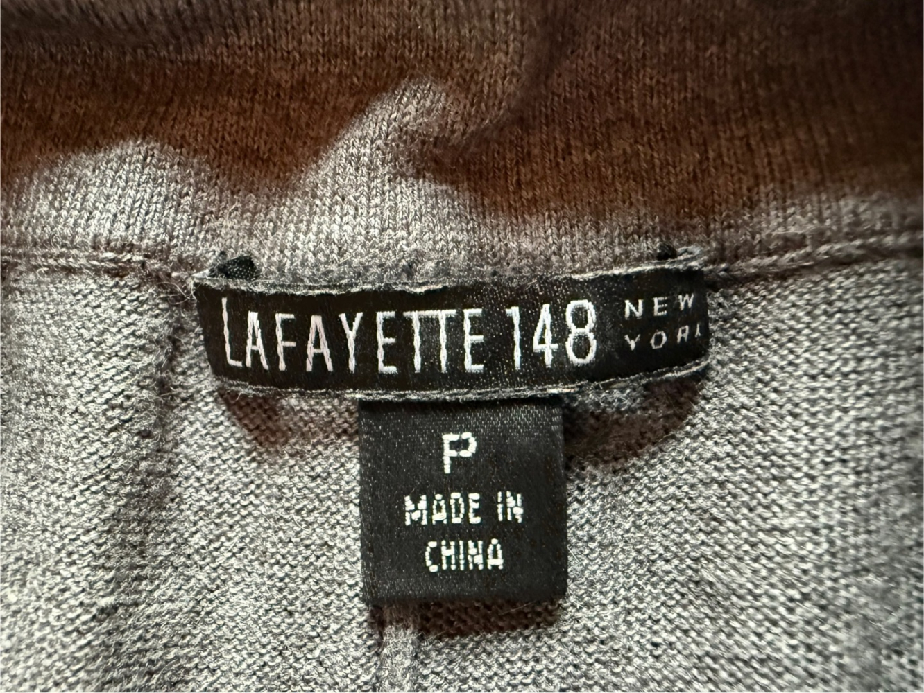 Lafayette 148 Pantalon à cordon coulissant en cachemire !