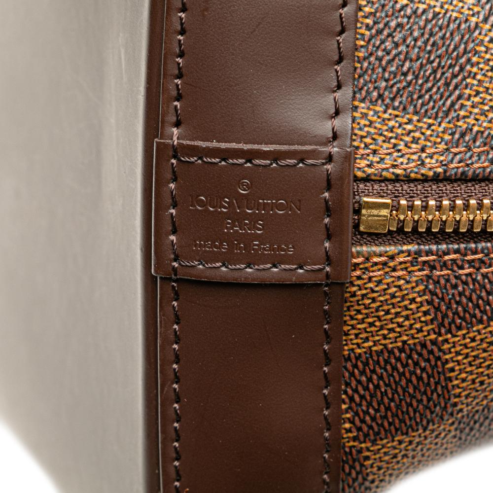 Louis Vuitton B Louis Vuitton Brown Damier Canvas Canvas Damier Ebene Alma PM France