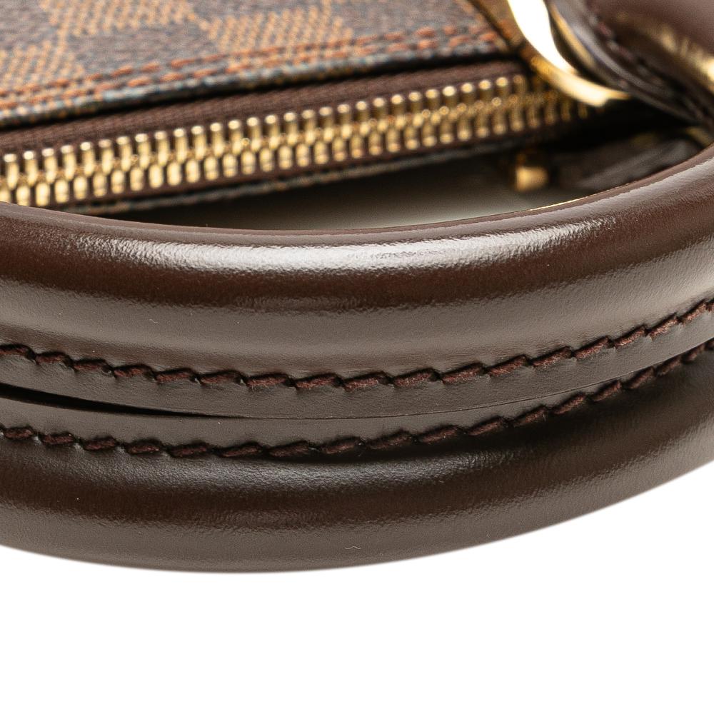 Louis Vuitton B Louis Vuitton Brown Damier Canvas Canvas Damier Ebene Alma PM France