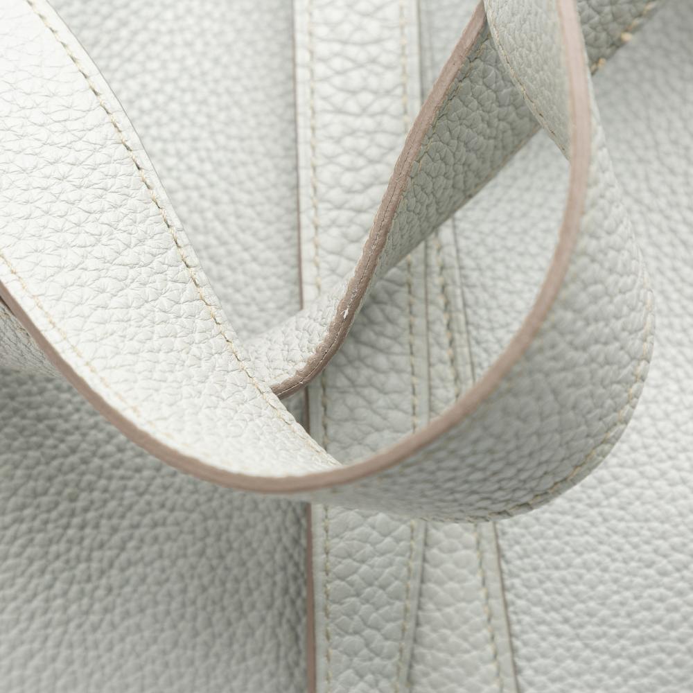 Hermès B Hermès Blue Light Blue Calf Leather Clemence Picotin Lock 26 France