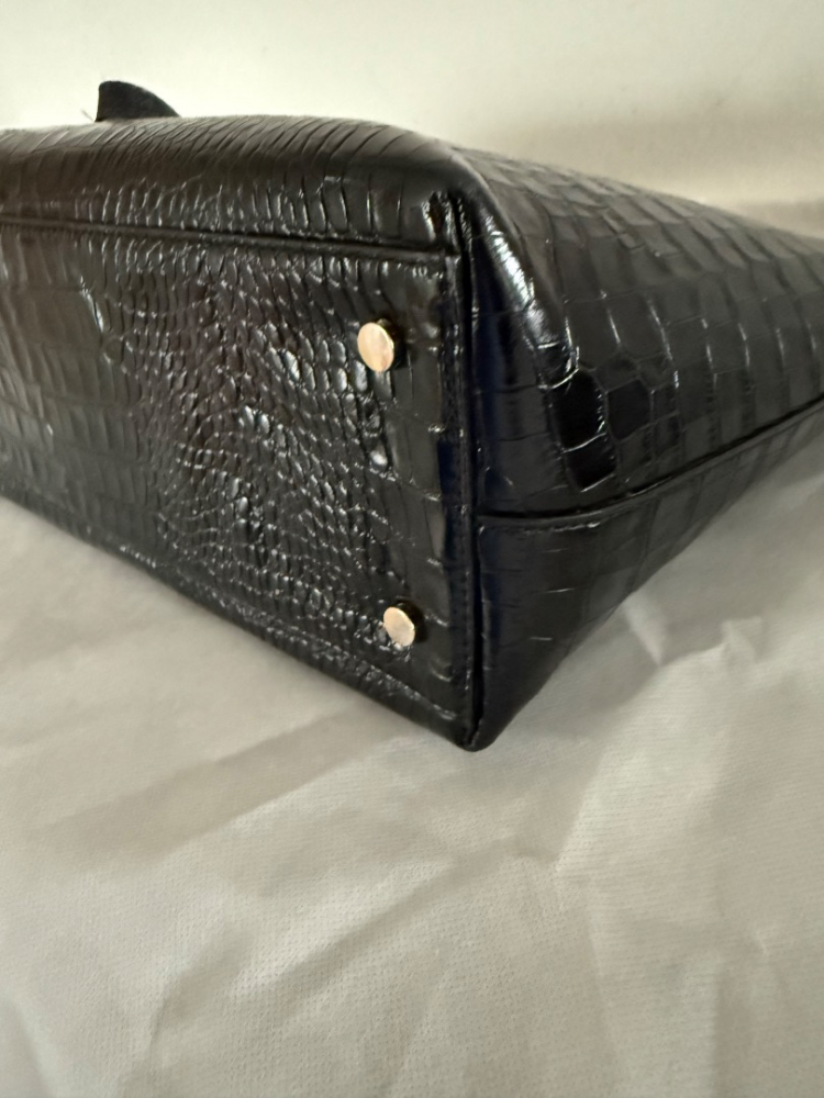 Jimmy Choo Grand fourre-tout East West gaufré au crocodile