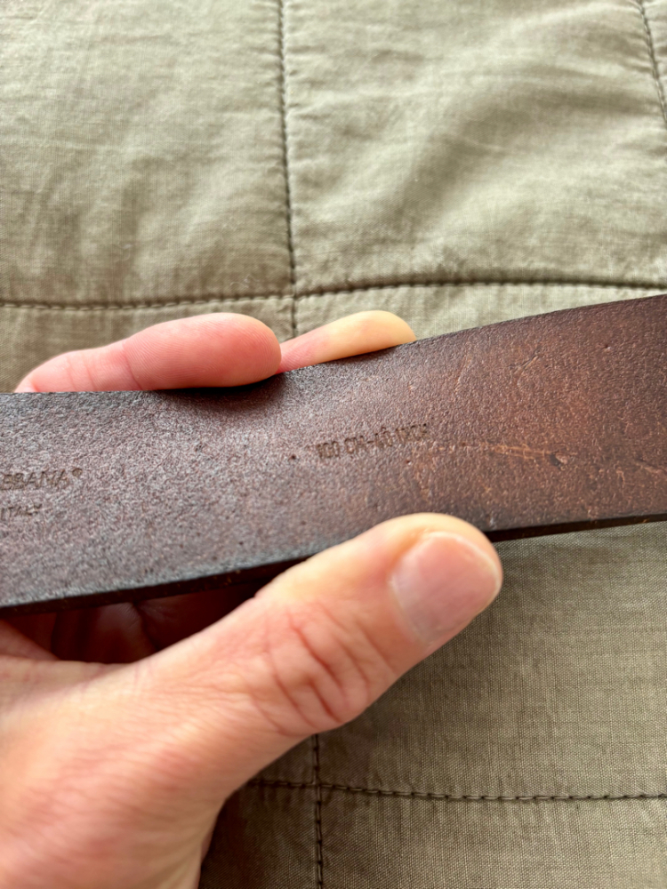 Dolce&Gabbana Belt Dolce & Gabbana size 100 cm