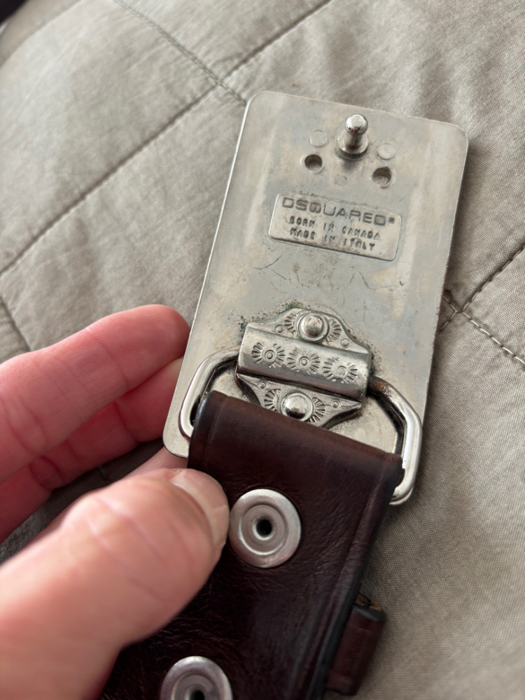 Dsquared2 Leather belt from Dsquared2