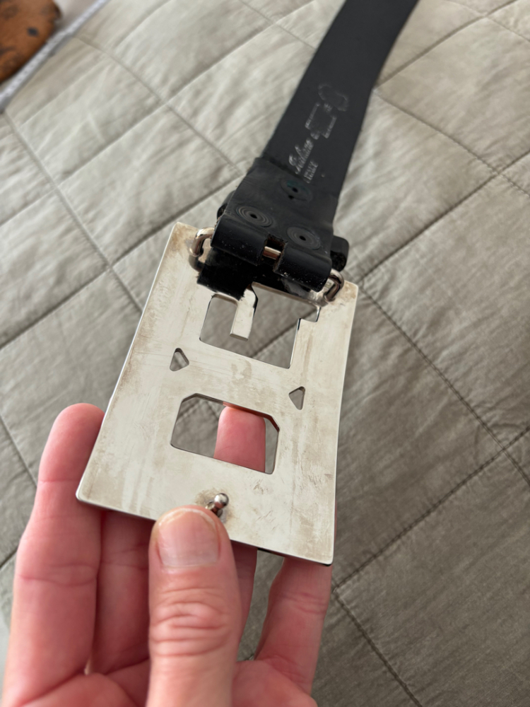 Dolce&Gabbana Ceinture en cuir 115 cm