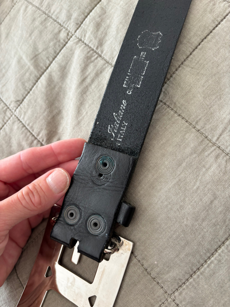 Dolce&Gabbana Ceinture en cuir 115 cm