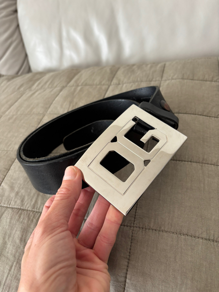 Dolce&Gabbana Ceinture en cuir 115 cm