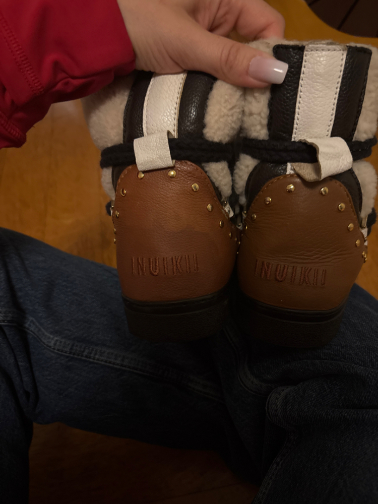 Inuikii Sneaker Curly Rock Cream