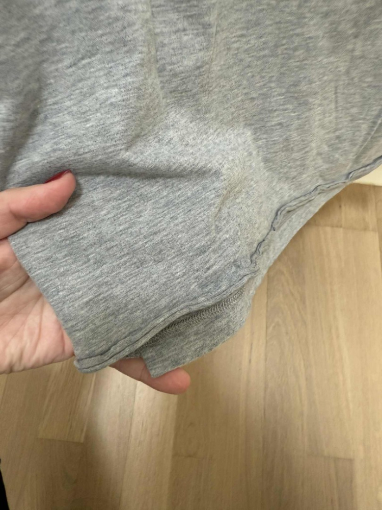 Saint Laurent T-shirt en coton à imprimé Reverse Logo