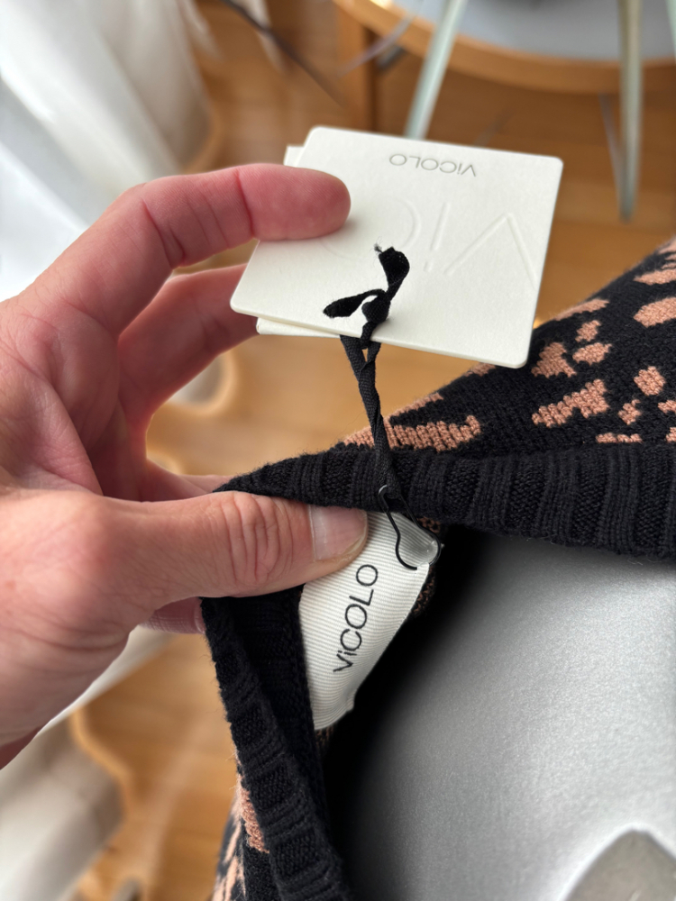 Vicolo Robe en tricot ou tunique longue en tricot