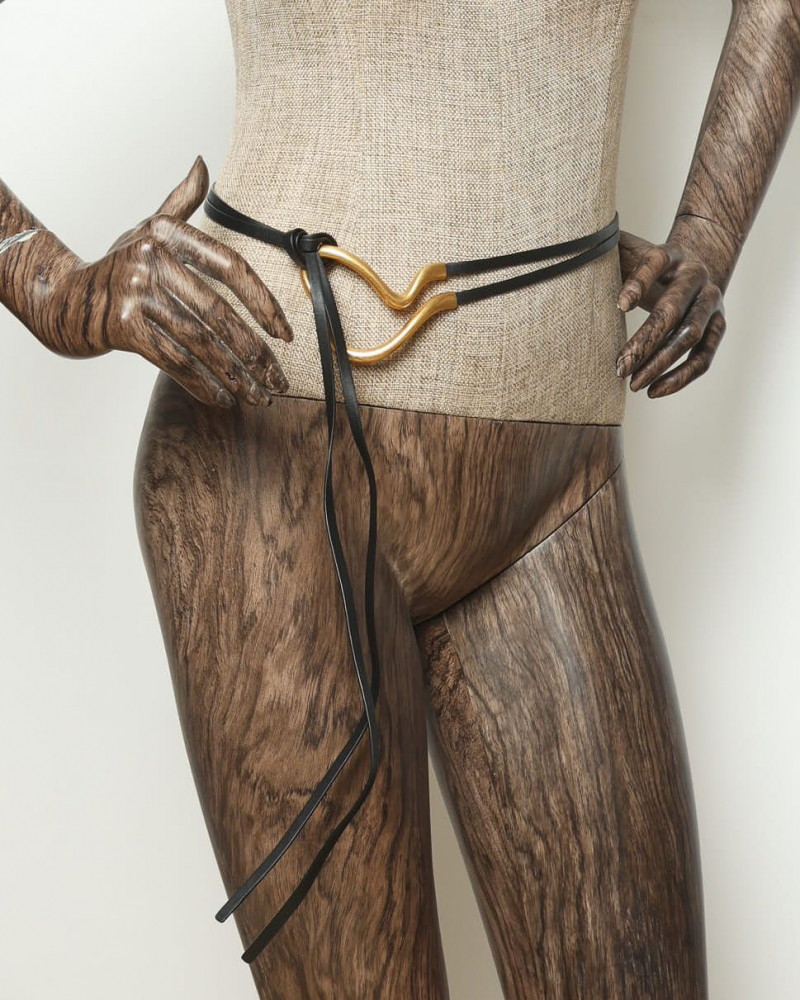 Bottega Veneta Leather Belt