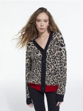 The Kooples Leopard print cardigan