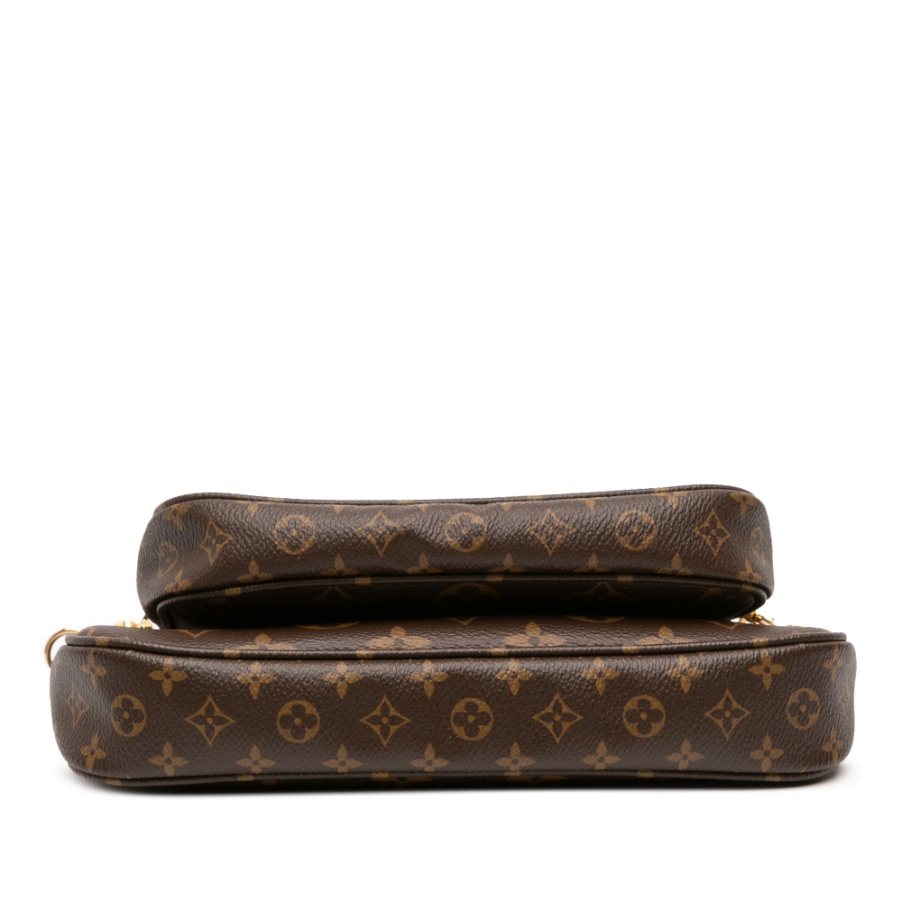 Louis Vuitton Multi Pochette Accessoires Canvas Pouch Bag Monogram