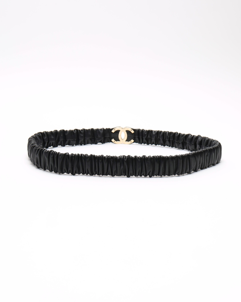 Chanel Interlocking CC Logo Belt