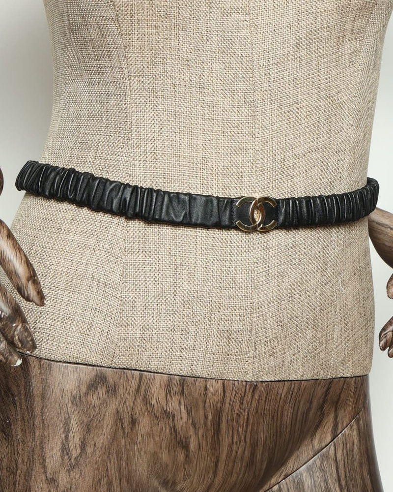 Chanel Interlocking CC Logo Belt