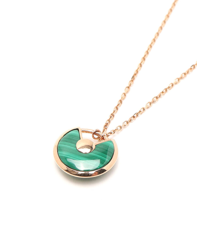 Cartier Amulette de Cartier Malachite Necklace