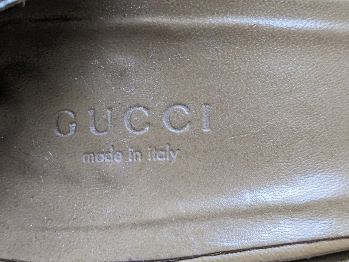 Gucci Escarpins en cuir velours et velours 40.5