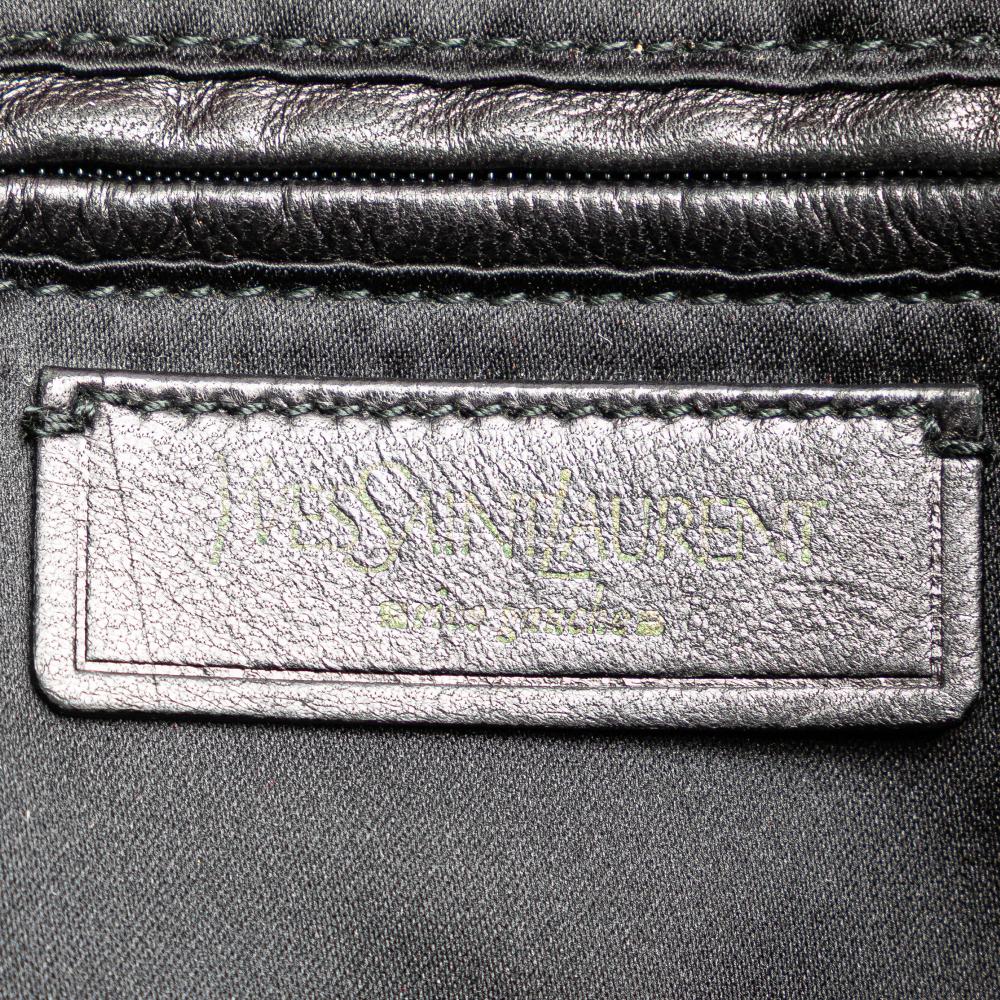 Saint Laurent B Saint Laurent Red Canvas Fabric Kahala Tote Italy