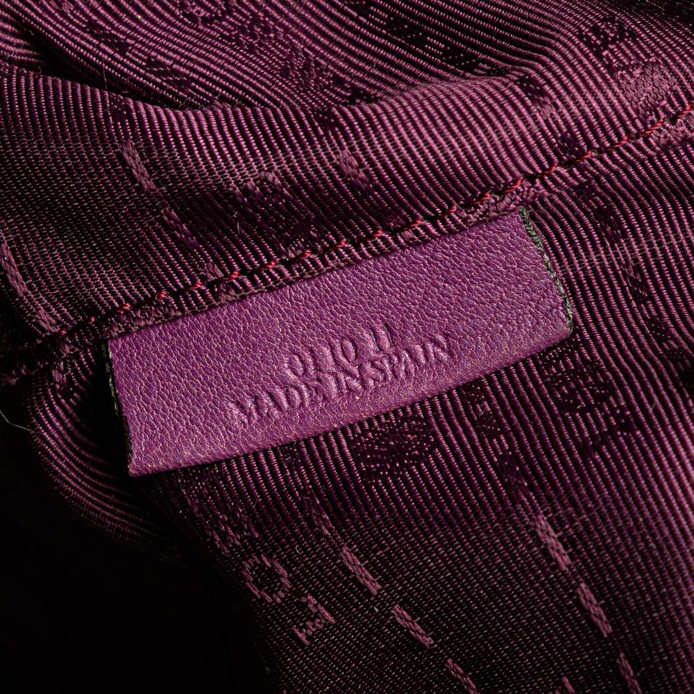 Loewe B LOEWE Pink Hot Pink Calf Leather Heritage Tote Spain