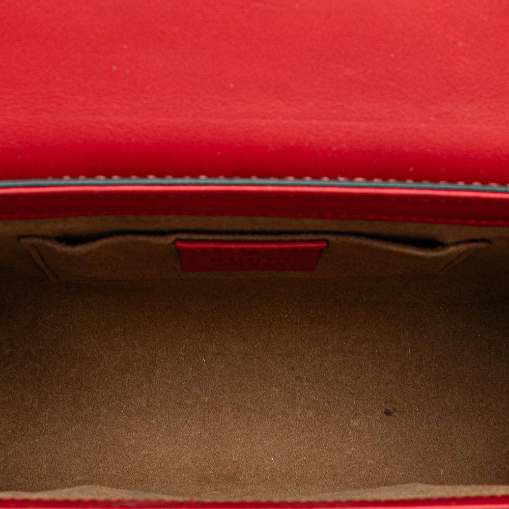 Gucci B Gucci Brown Beige Coated Canvas Fabric Small GG Supreme Padlock Crossbody Italy