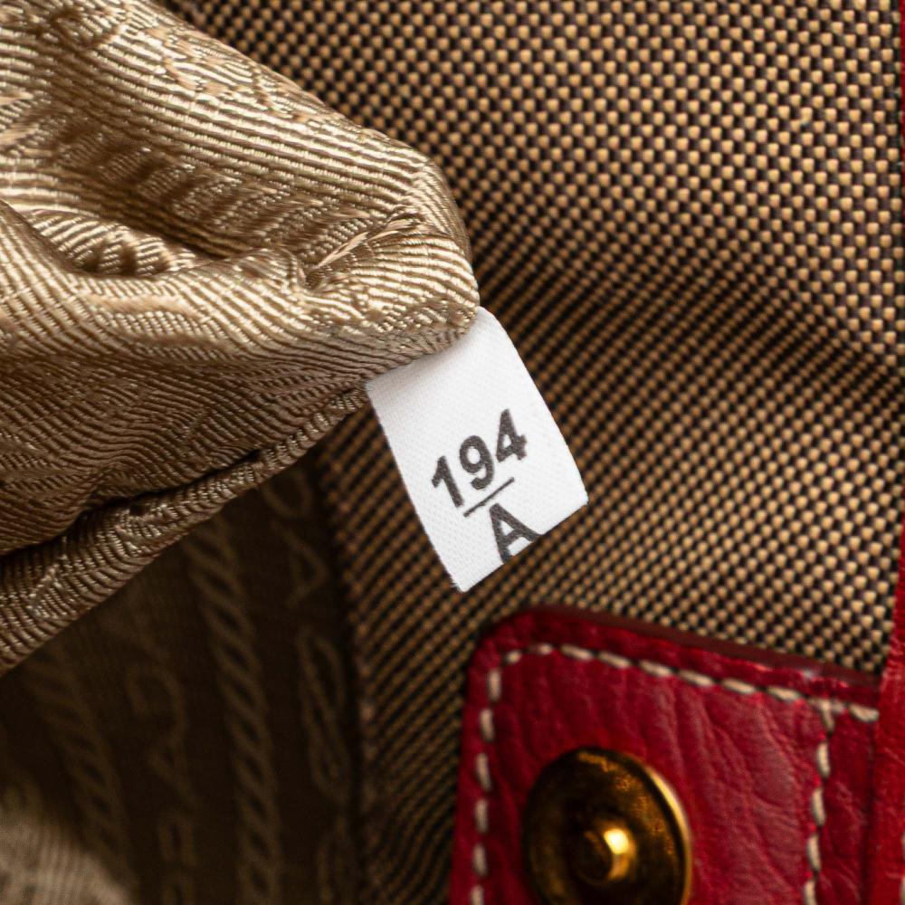 Prada B Prada Brown Beige with Pink Rose Gold Canvas Fabric Canapa Logo Bow Satchel Turkey