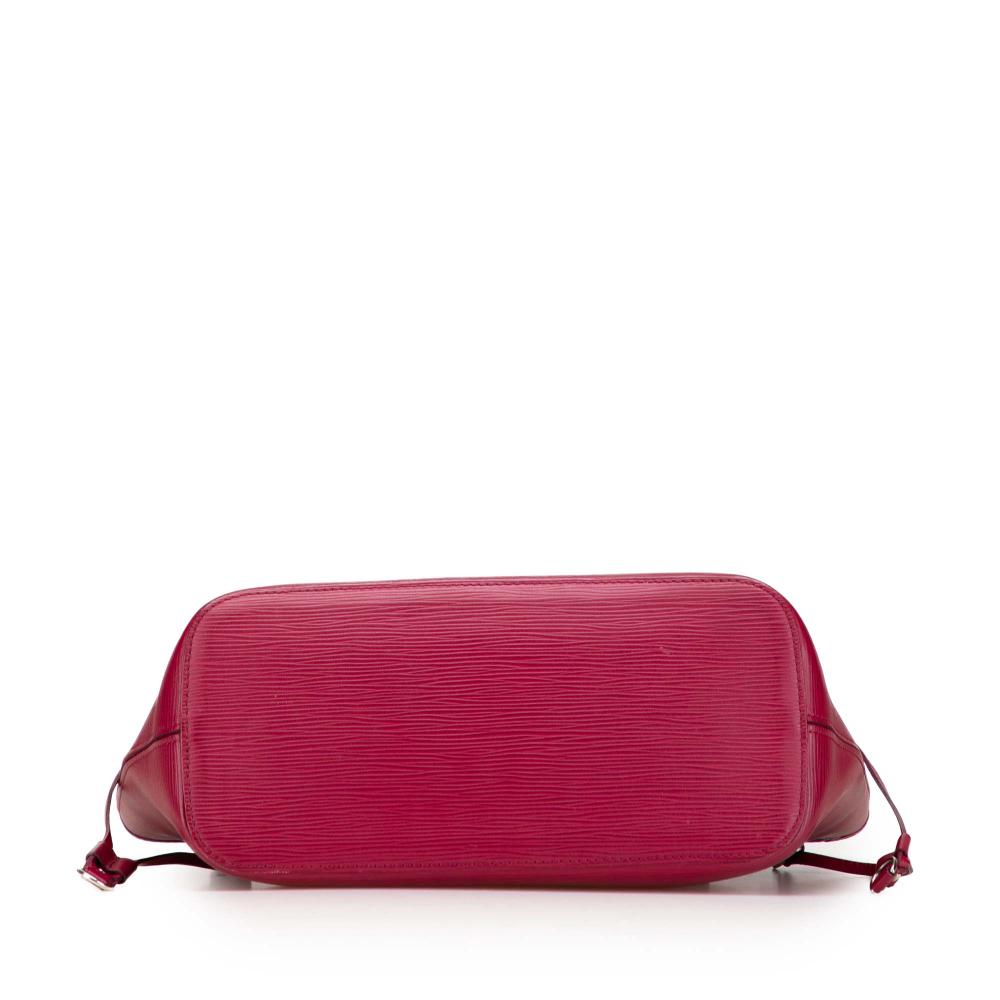 Louis Vuitton B Louis Vuitton Pink Dark Pink Epi Leather Leather Epi Neverfull PM Spain