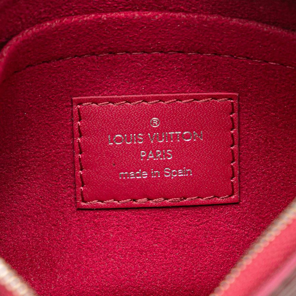 Louis Vuitton B Louis Vuitton Pink Dark Pink Epi Leather Leather Epi Neverfull PM Spain