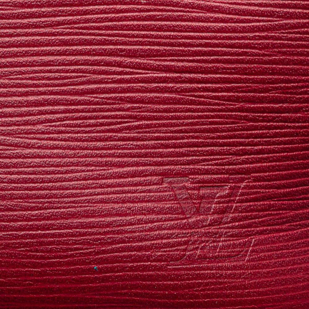 Louis Vuitton B Louis Vuitton Pink Dark Pink Epi Leather Leather Epi Neverfull PM Spain