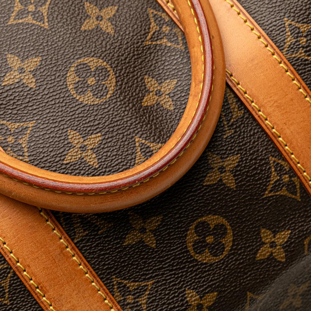 Louis Vuitton B Louis Vuitton Brown Monogram Canvas Fabric Monogram Keepall 45 France