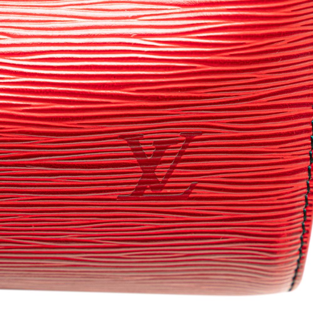 Louis Vuitton B Louis Vuitton Red Epi Leather Leather Epi Speedy 25 France