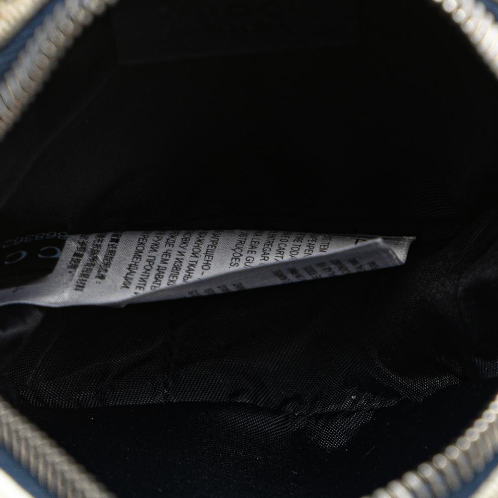 Gucci AB Gucci Brown Beige Coated Canvas Fabric Kids GG Supreme Stars Web Belt Bag Italy