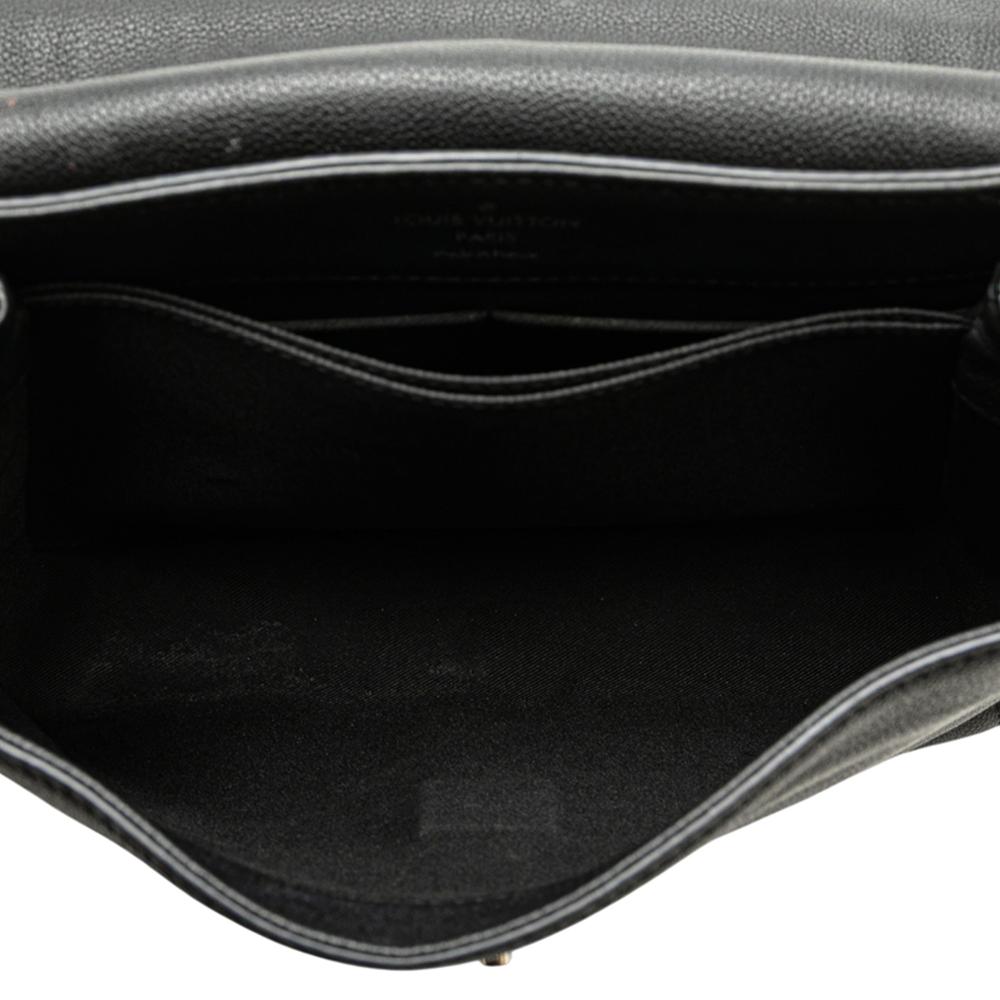 Louis Vuitton B Louis Vuitton Black Calf Leather Lockme II France