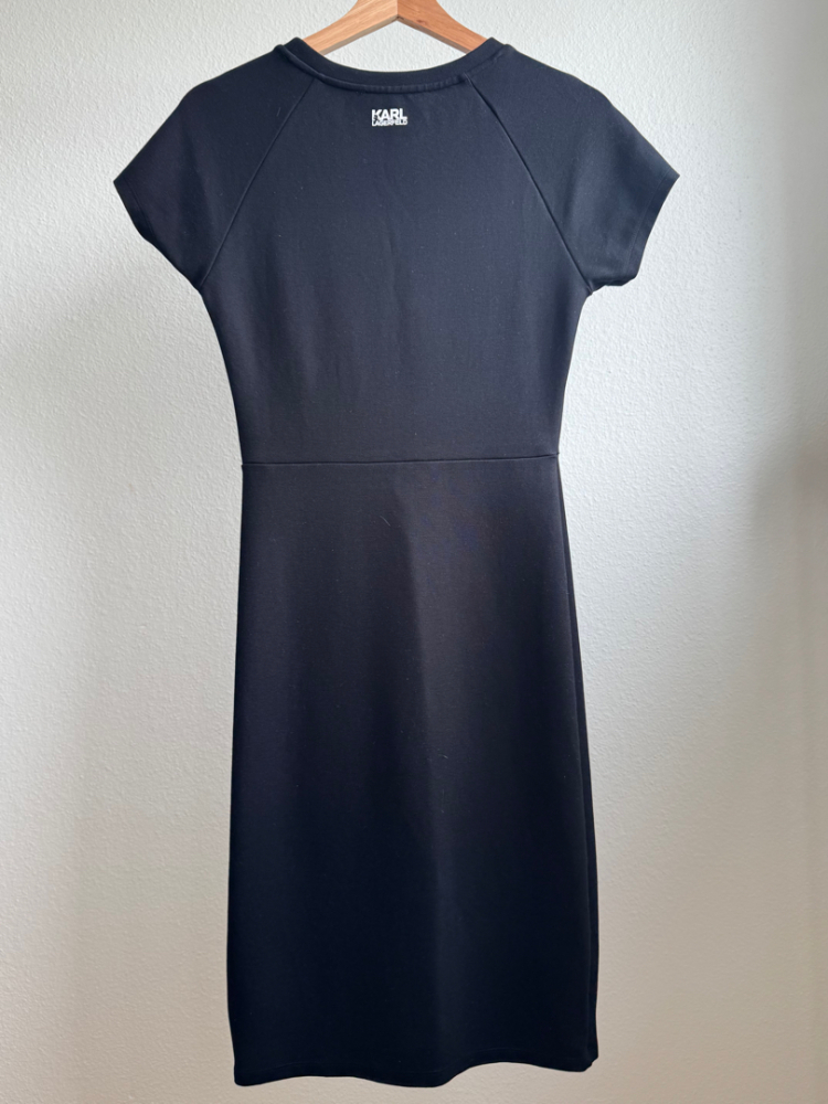 Karl Lagerfeld Robe en coton élasthanne