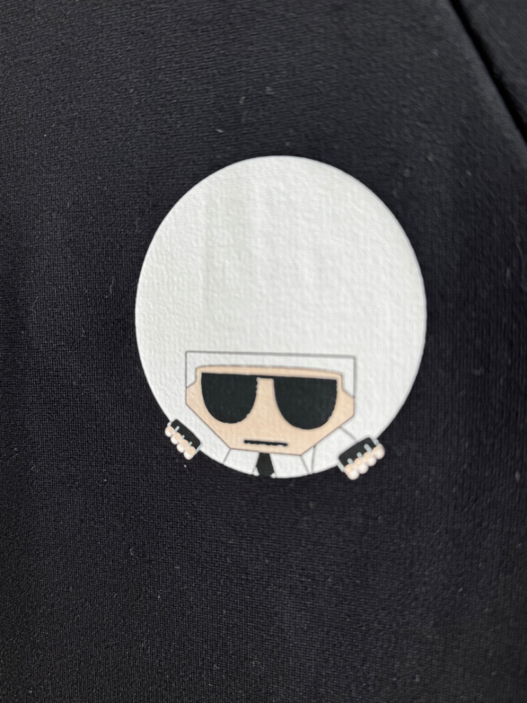 Karl Lagerfeld Robe en coton élasthanne