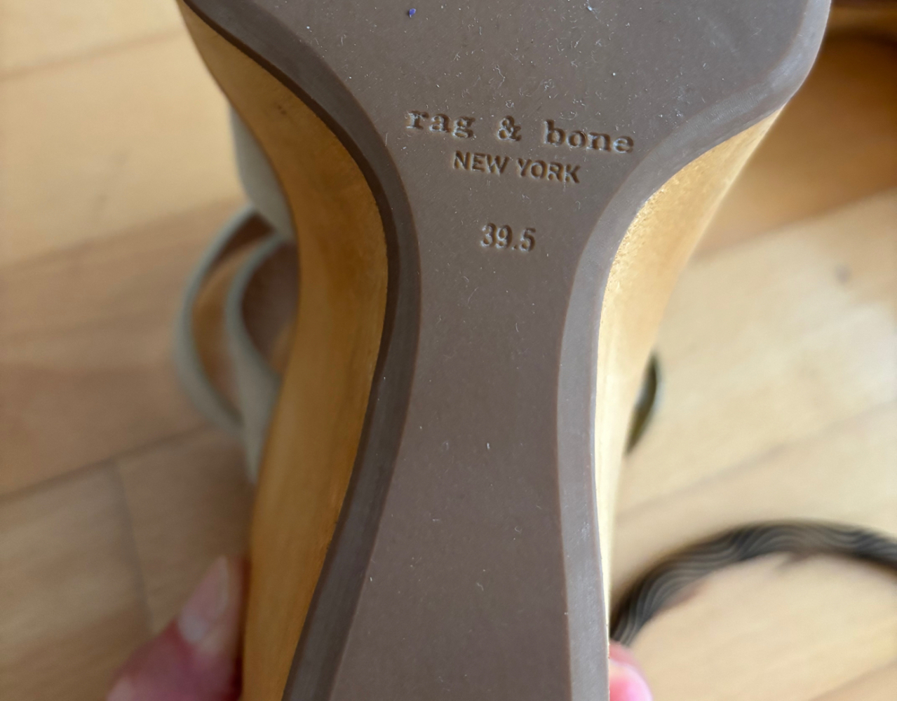 Rag & Bone Plateau-Keilsandalen