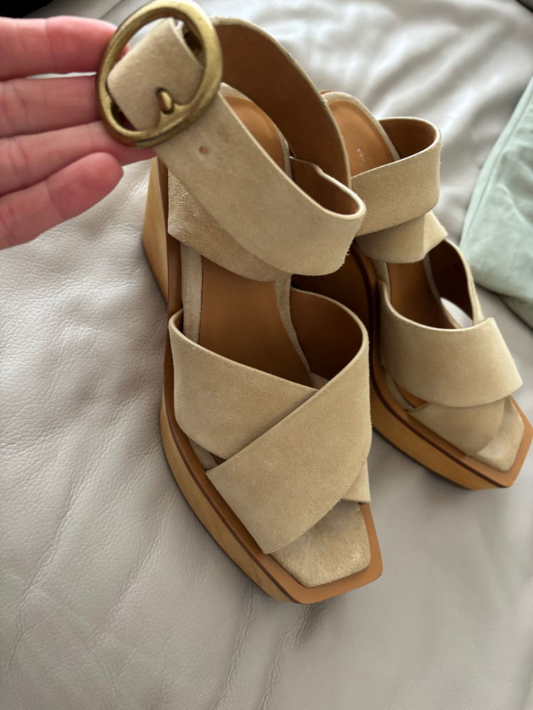 Rag & Bone Plateau-Keilsandalen