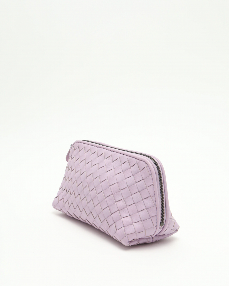 Bottega Veneta Intrecciato Leather Toiletry Pouch