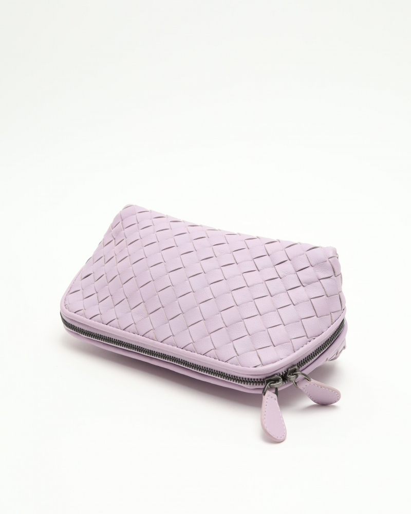 Bottega Veneta Intrecciato Leather Toiletry Pouch