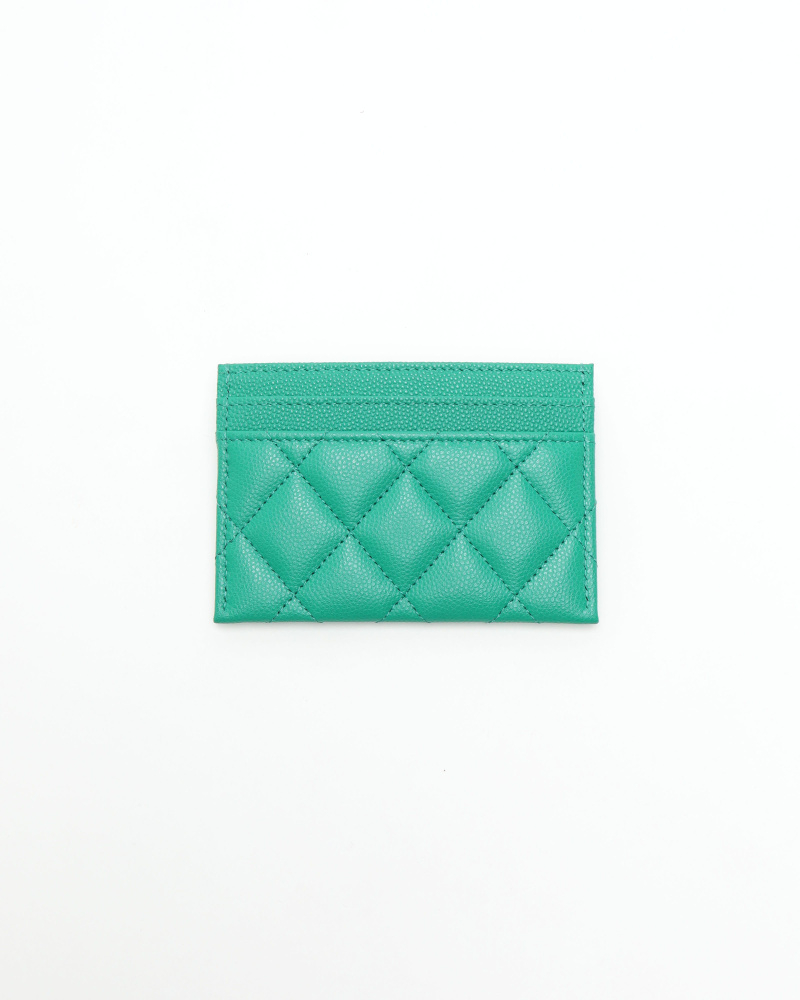 Chanel Matelasse Caviar Card Holder