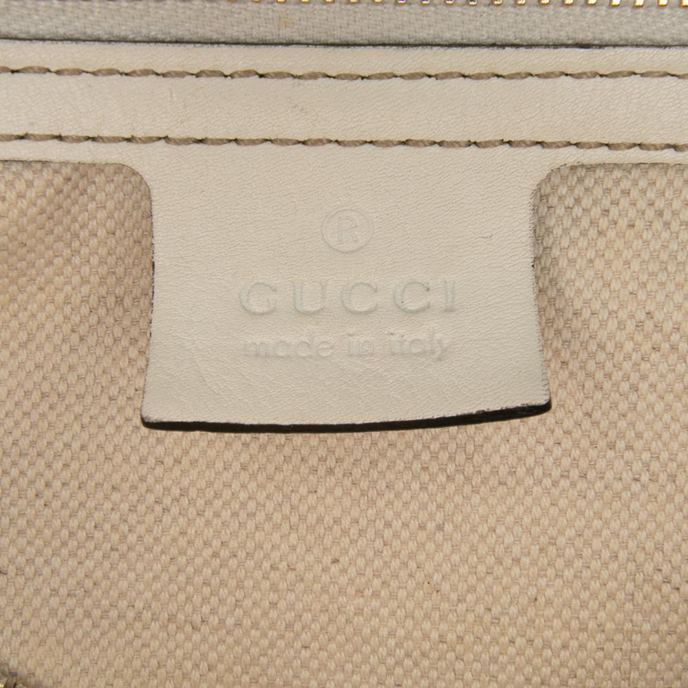 Gucci B Gucci Brown Beige Coated Canvas Fabric Limited Edition GG Supreme Joy Snowman In Africa Italy