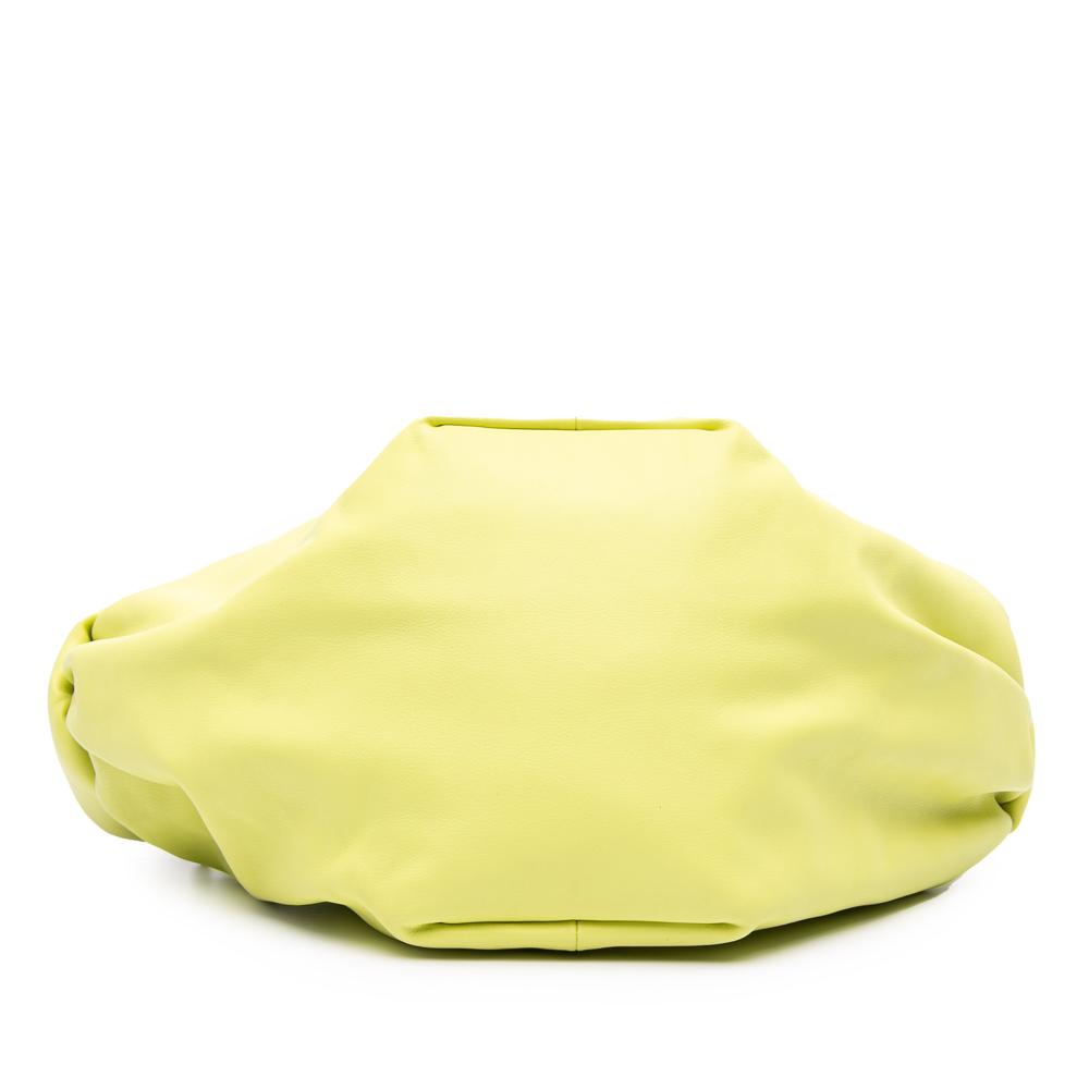 Bottega Veneta AB Bottega Veneta Green Light Green Calf Leather Mini skin Double Knot Italy