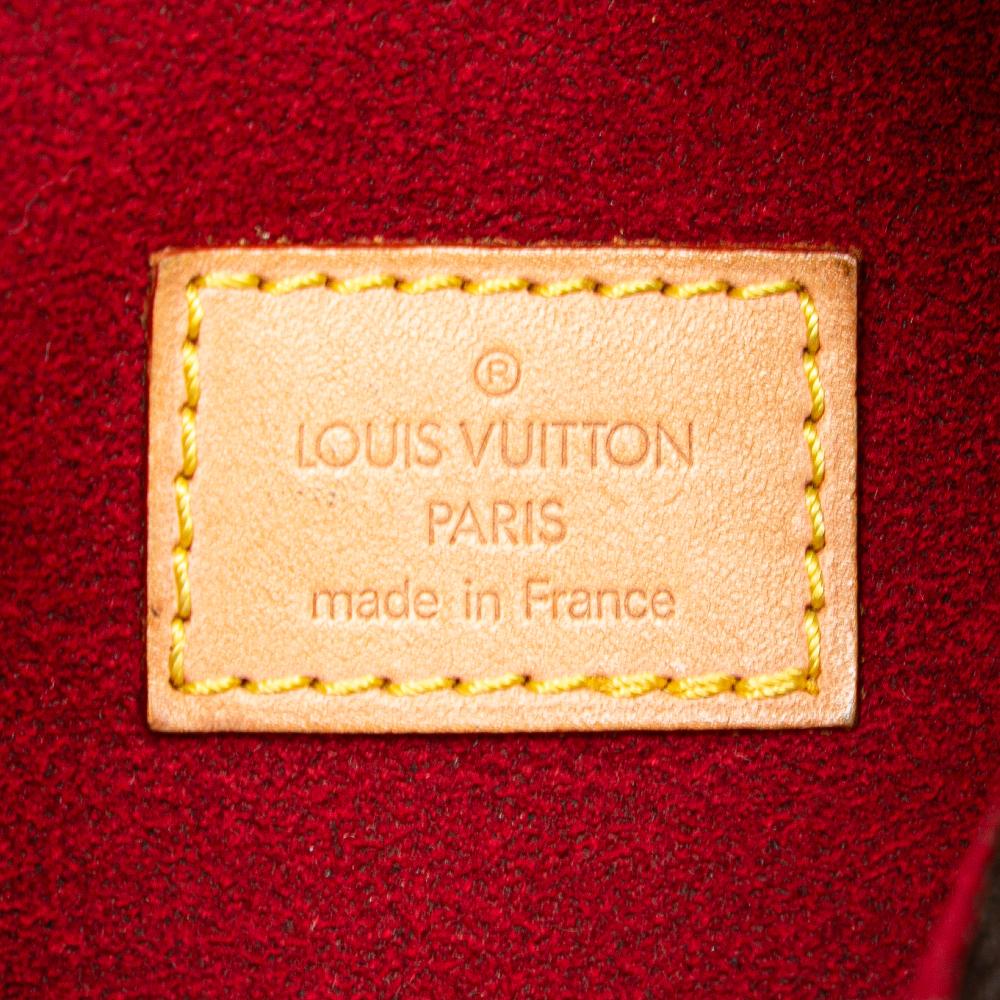 Louis Vuitton B Louis Vuitton Brown Monogram Canvas Canvas Monogram Croissant MM France