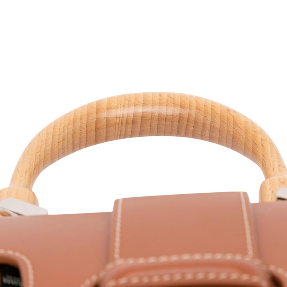 Goyard B Goyard Black Coated Canvas Fabric Goyardine Saigon Structured PM France