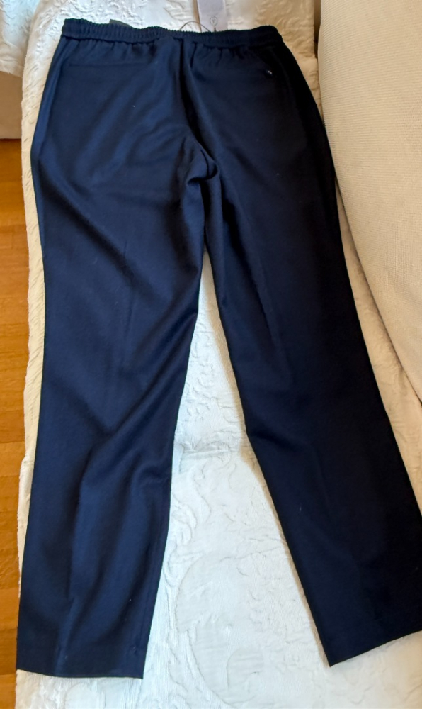 Boggi Flanellhose aus Wolle in Marine NEU