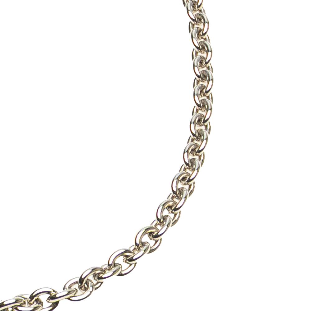 Fendi AB Fendi Brown Dark Brown Canvas Fabric Zucchino Chain Pochette Italy