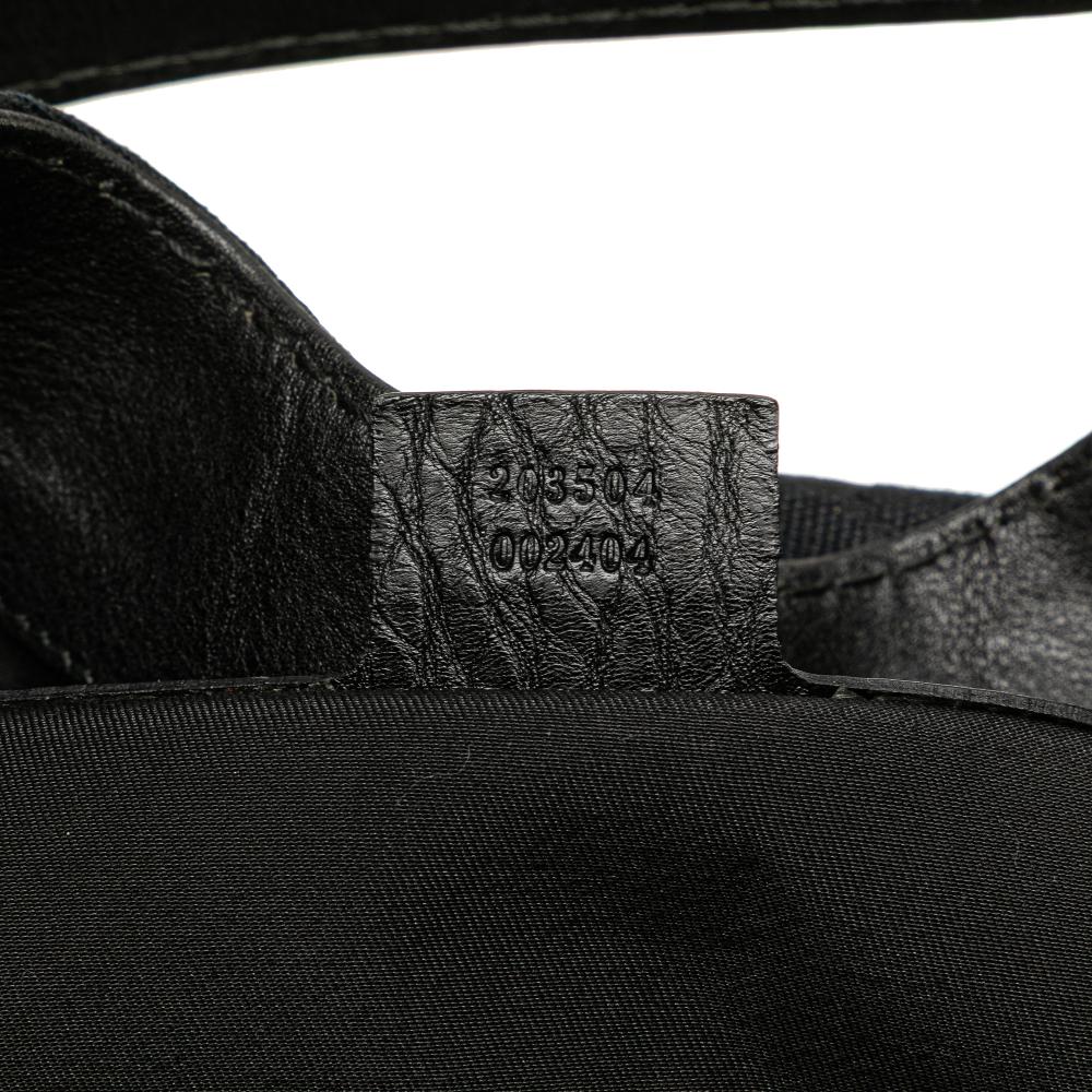 Gucci B Gucci Blue Navy Canvas Fabric GG Charlotte Tote Italy